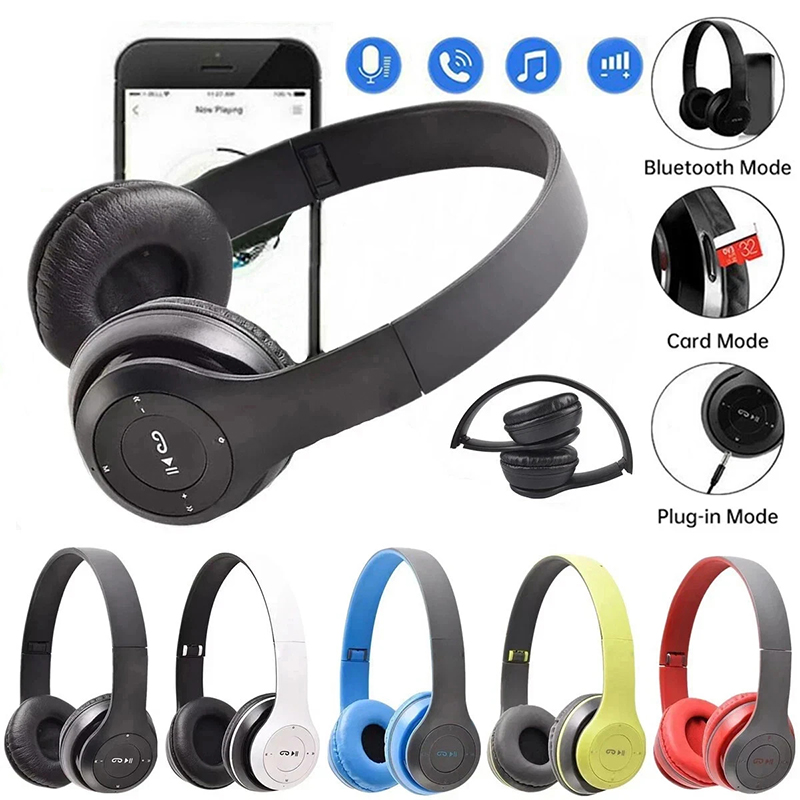 Bluetooth Headset On Ear - سماعات رأس بلوتوث لاسلكية فوق الأذن،