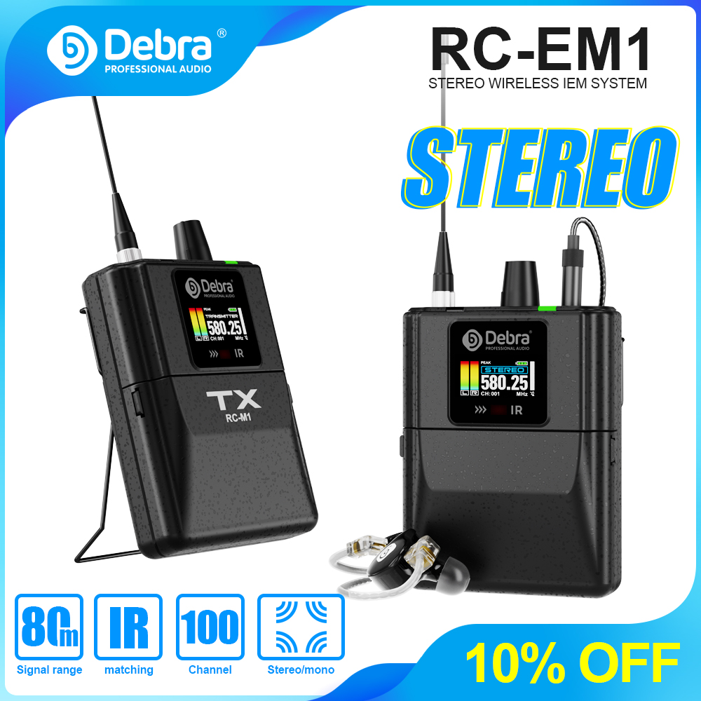نظام مراقبة صوتي لاسلكي ستيريو - مراجعة In Ear Monitor Iem وسعره